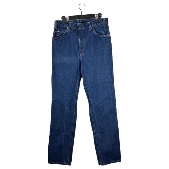 Levi's Vintage 509 Dark Wash USA Made Orange Tab Men's Size 32 x 34 - Picture 1 of 6